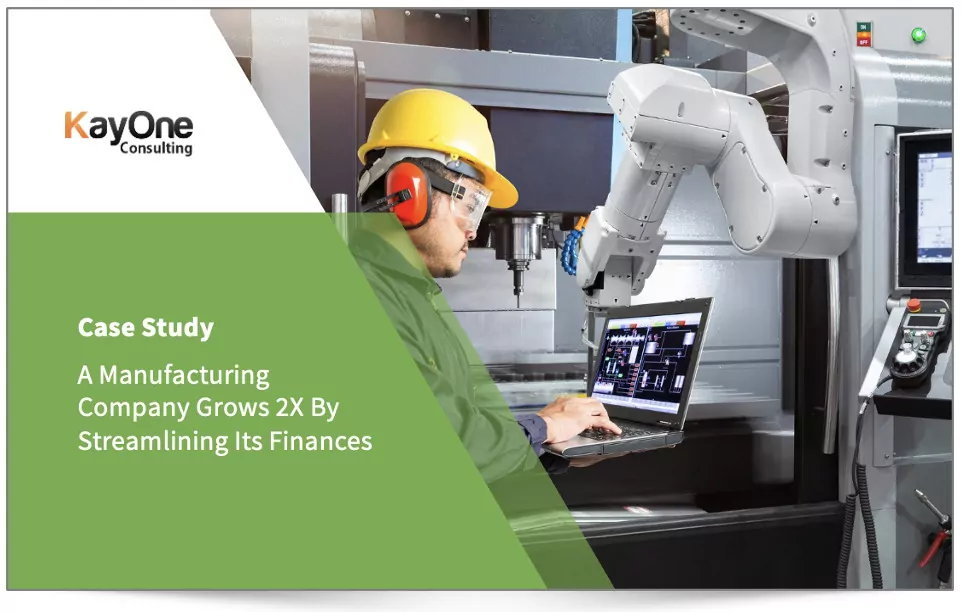 Manufacturing Company 2X growth